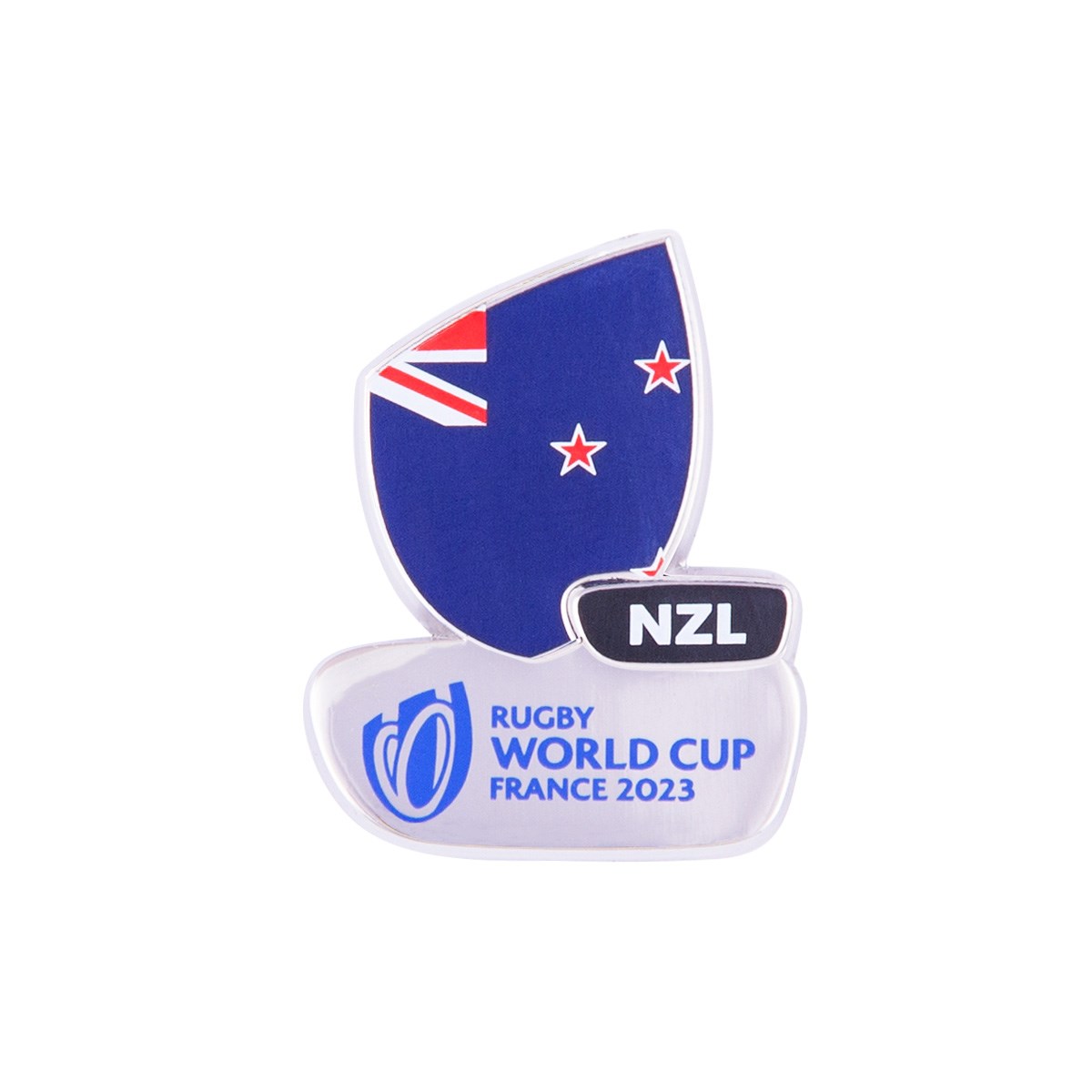 Rugby World Cup 2023 New Zealand Flag Pin Badge | rugbystore