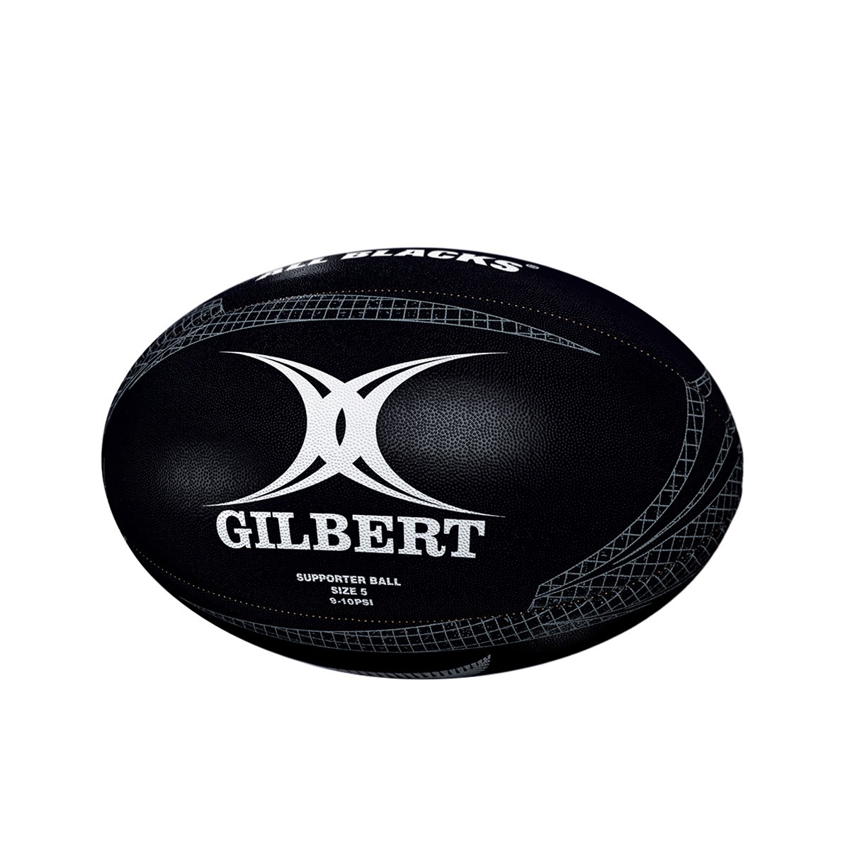 All Blacks Gilbert Supporters Rugby Ball - Front