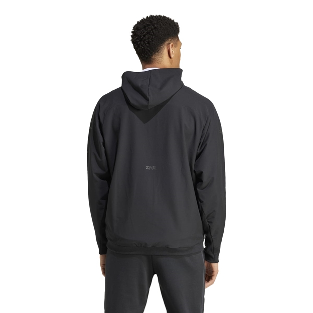 All Blacks Mens ZNE Full Zip Hoodie - Black