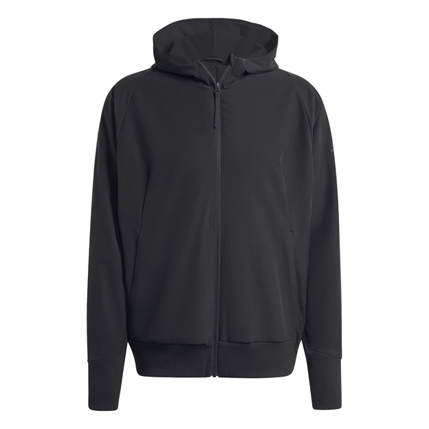 All Blacks Mens ZNE Full Zip Hoodie - Black