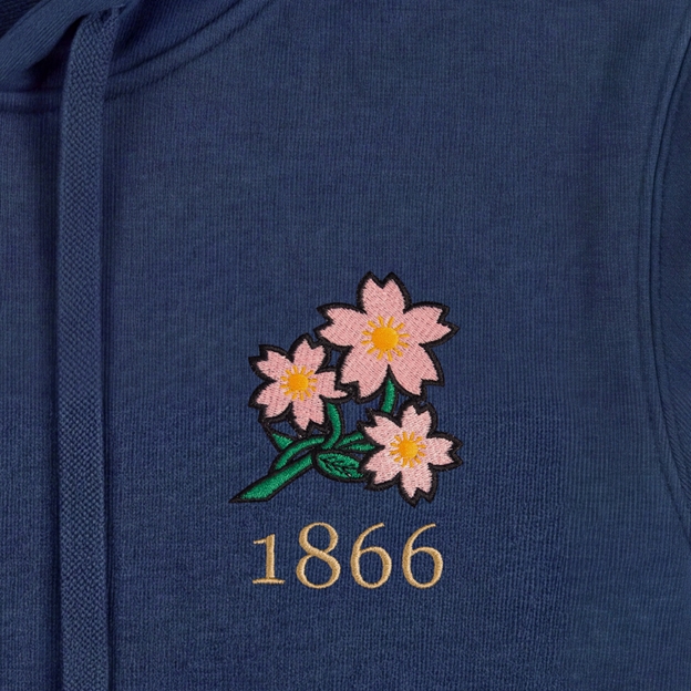 Japan 1866 Hoodie - Petrol Blue
