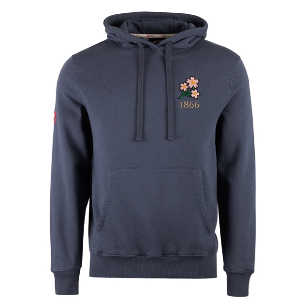 R1823 Japan 1866 Hoodie - Petrol Blue