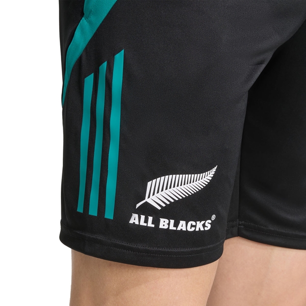 All Blacks Mens Gym Shorts 25/26 Black - Fern