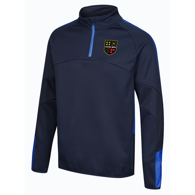 Yate Rugby Club Adults Edge Pro Team Midlayer - Navy/Royal