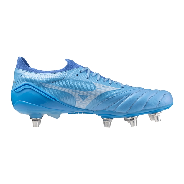 Mizuno Adults Morelia Neo IV Βeta Elite SI SG Rugby Boots Unity Sky - Instep