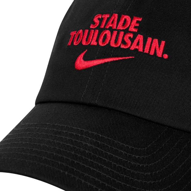 Stade Toulousain Adults Baseball Cap 25/26 Black - Embroidery