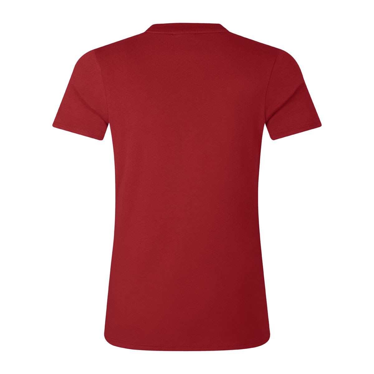 British and Irish Lions Womens Cotton T-Shirt Red - Front