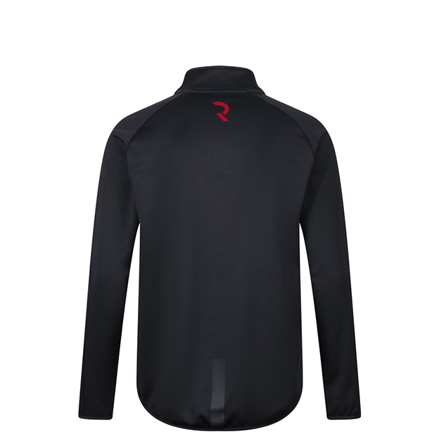 Rugbystore Kids Performance 1/4 Zip Midlayer Top - Back View
