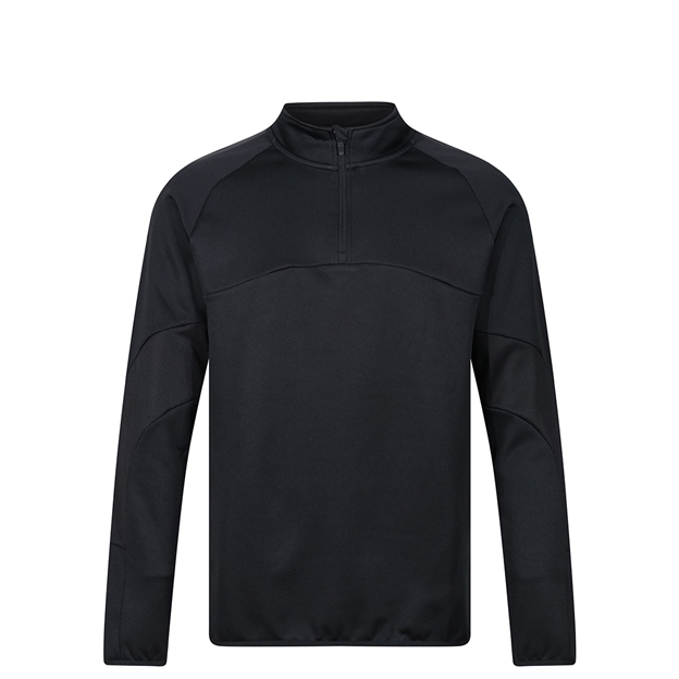 Rugbystore Kids Performance 1/4 Zip Midlayer Top - Front View