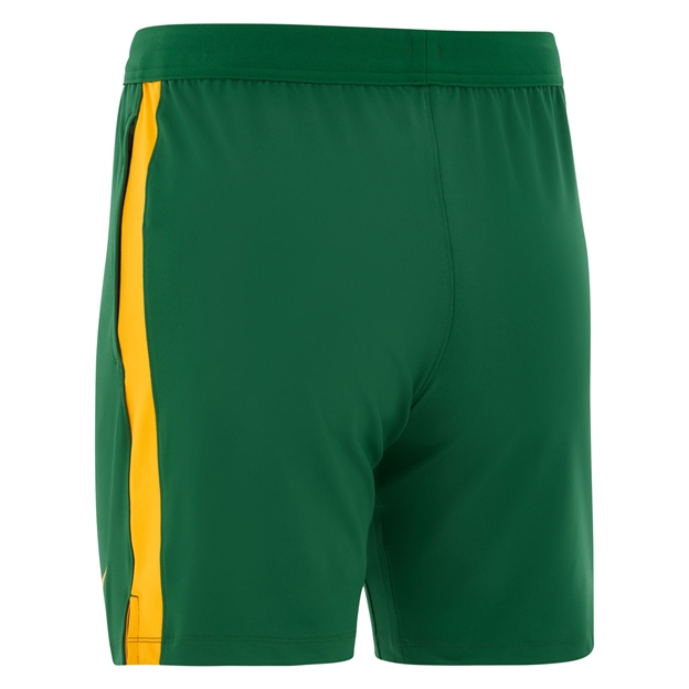 South Africa Springboks Mens Training Shorts 26/27 Gorge Green - Back View