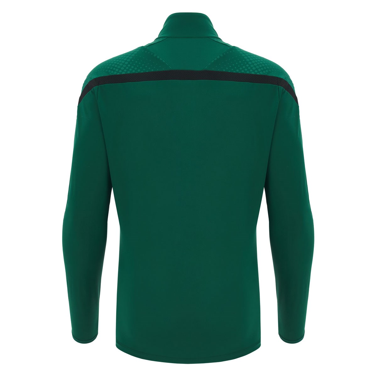 Wales Mens Training Quarter Zip Top 26/27 Green - Front View