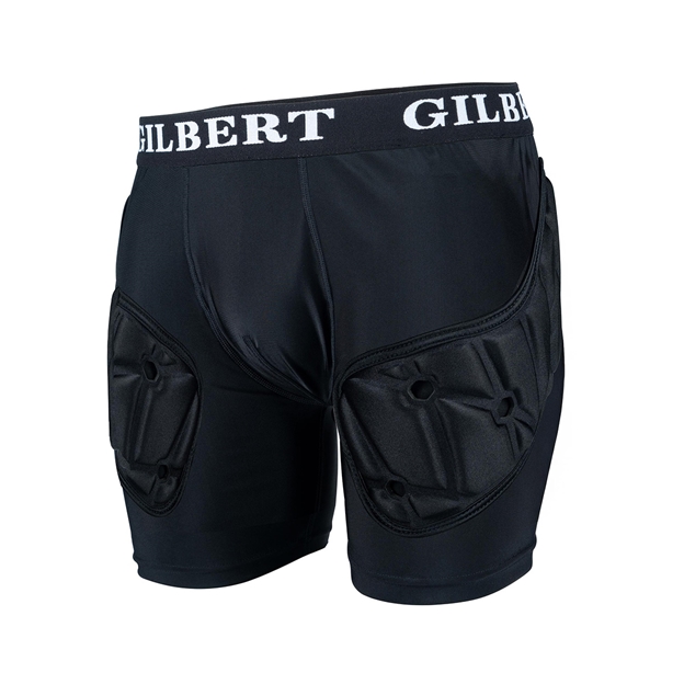 Gilbert Kids XP25 Protective Shorts Black - Side View