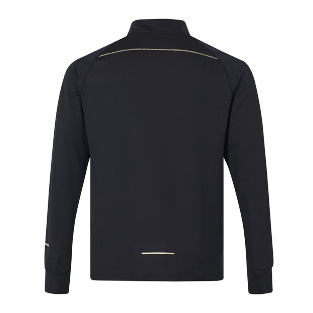 Canterbury Mens Tempo Quarter Zip Training Top Black - Back