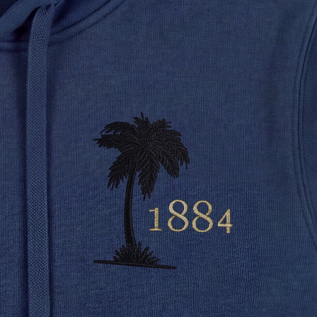 Fiji 1884 Hoodie - Petrol Blue