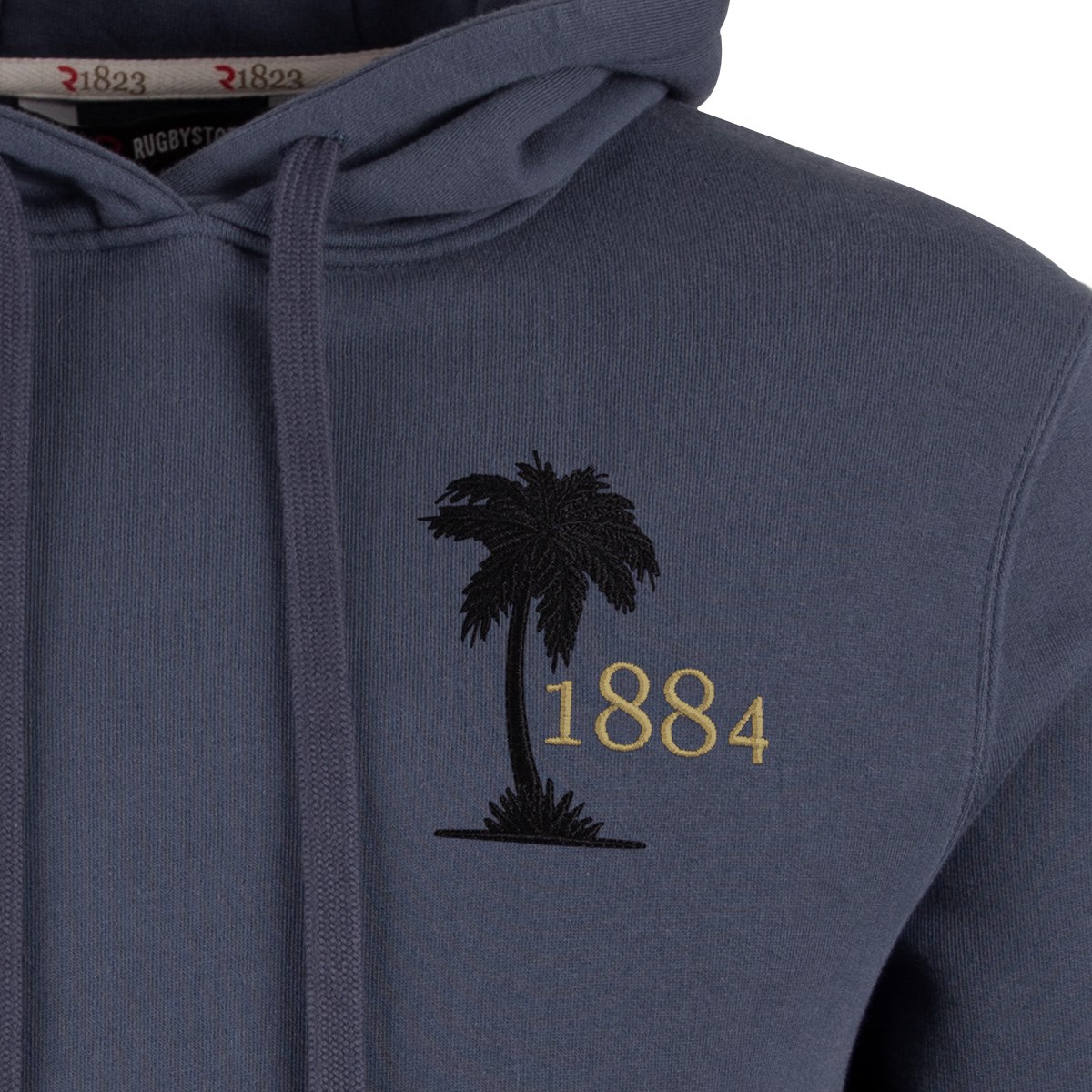 R1823 Fiji 1884 Hoodie - Petrol Blue