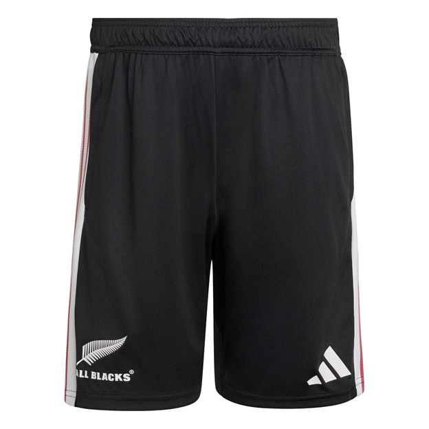 All Blacks Mens Gym Shorts 26/27 All Black - Front View