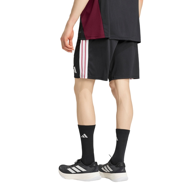 All Blacks Mens Gym Shorts 26/27 All Black - Model Back View