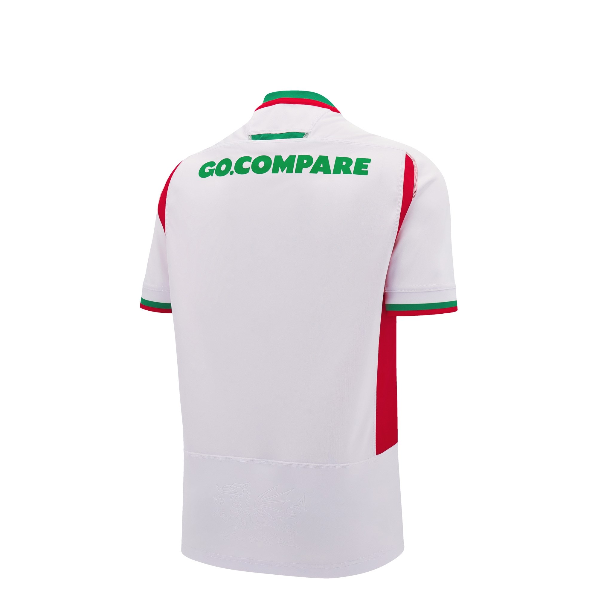 Wales Kids Away Rugby Shirt - Short Sleeve 2025 - Front