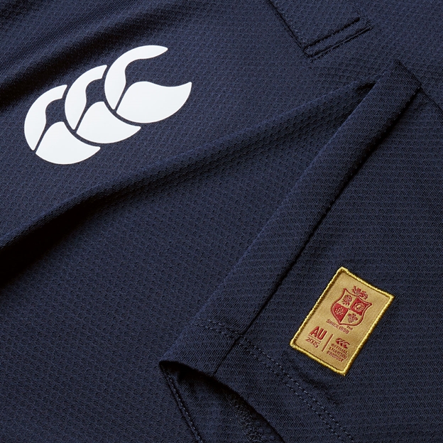 British and Irish Lions Mens Polo Navy - Canterbury