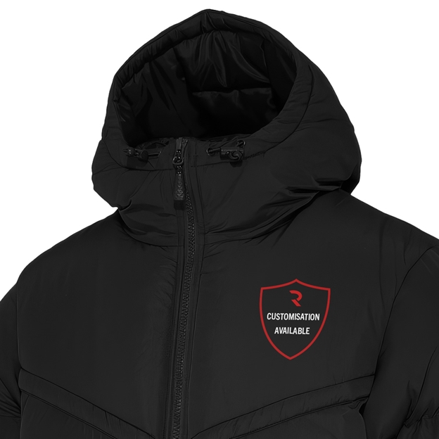 Rugbystore Adults Performance Showerproof Padded Jacket - Customise Close-up