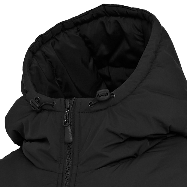 Rugbystore Adults Performance Showerproof Padded Jacket - Hood Close-up