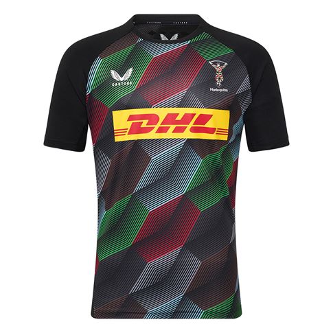 Harlequins Mens Pre Match Training T-shirt 25/26 - Front
