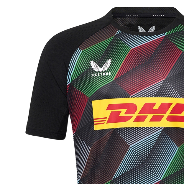 Harlequins Mens Pre Match Training T-shirt 25/26 - Castore