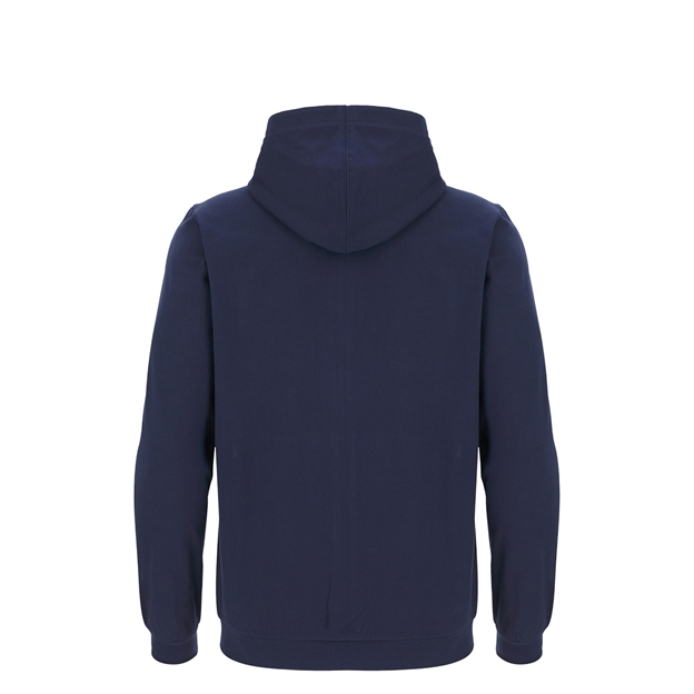 Sale Sharks Kids Cotton Hoodie 25/26 Navy - Back