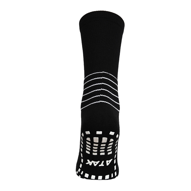 Atak Adults C Grip Mid Leg Socks Black - Heel