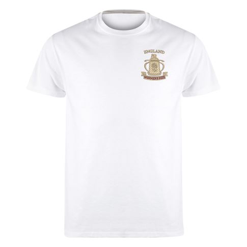 England Mens Cup Winners 2025 Classic T-Shirt – White