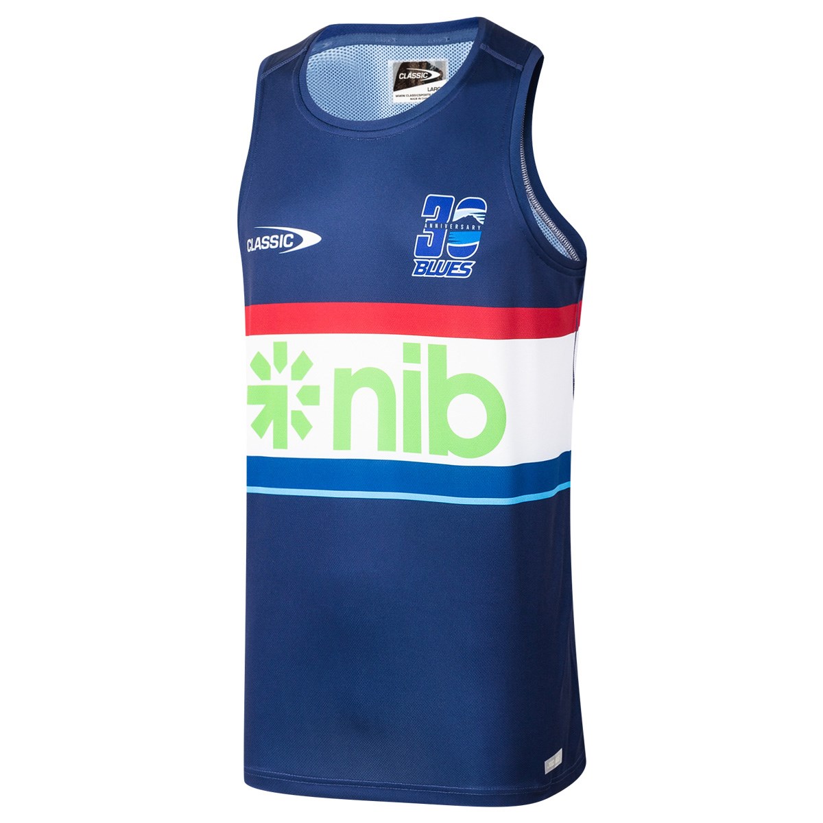 Blues Mens Training Vest 26/27 Multi - Front View