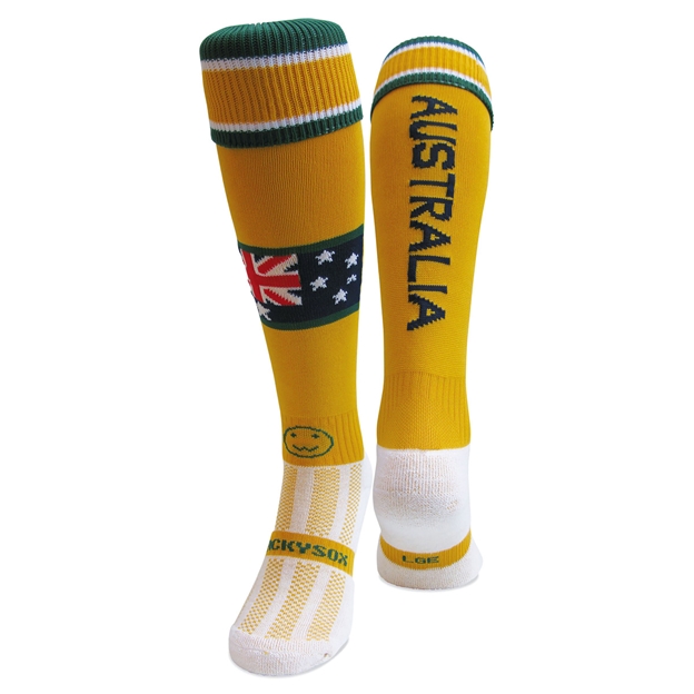 Australia Flag Wackysox - Front