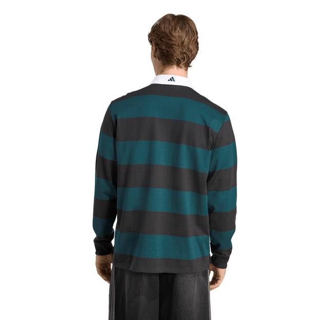 All Blacks Mens Heritage Polo 25/26 Black - Model Back