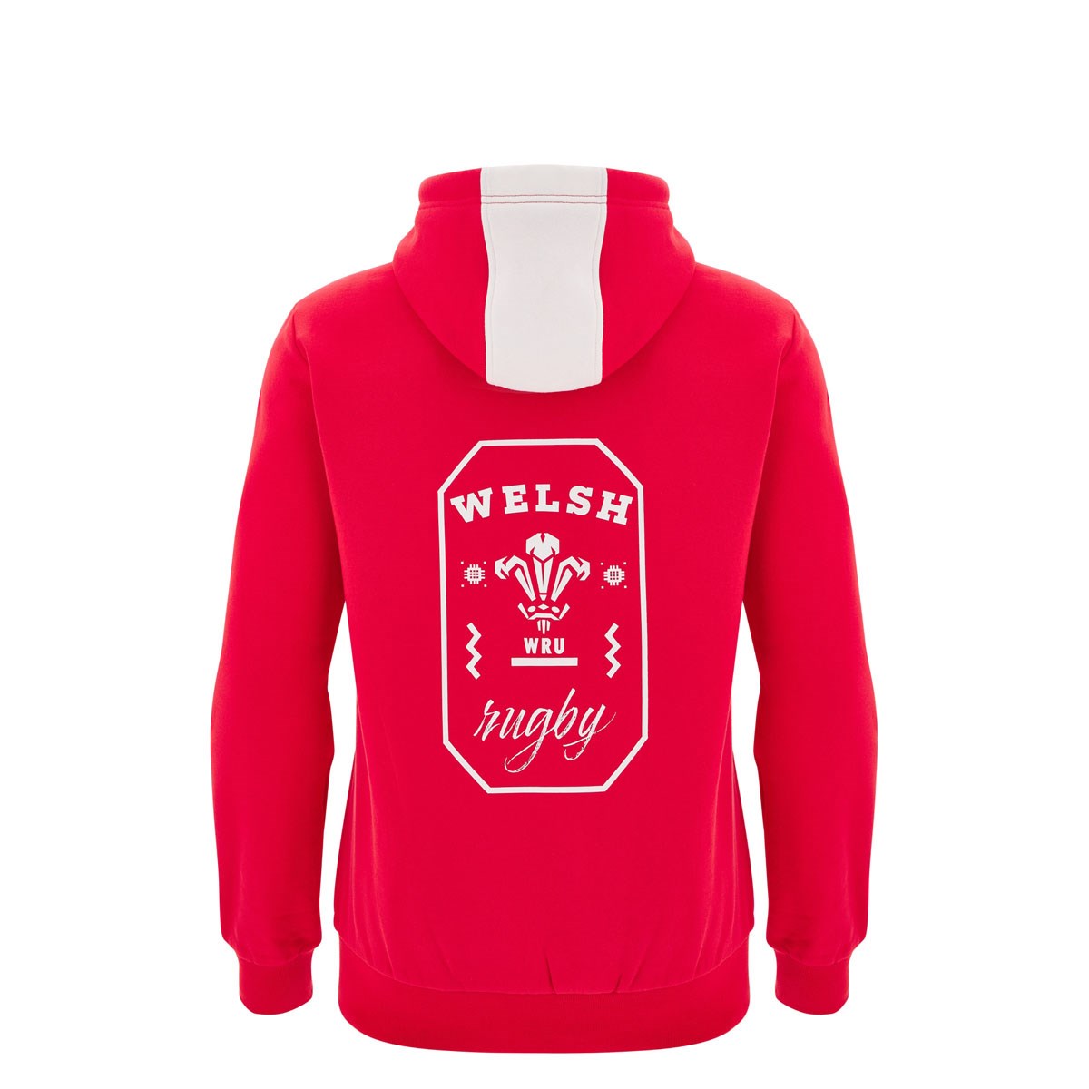 Wales Junior Fanline Hoodie 25/26 Red Front Shot