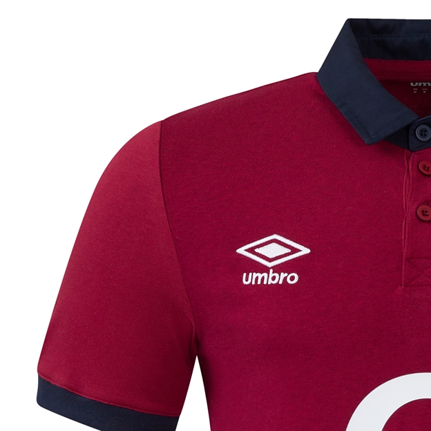 England Mens Away Classic Rugby Shirt - Short Sleeve 2025 - Umbro