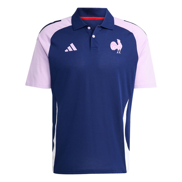 France Mens Training Polo 25/26 Blue - Front
