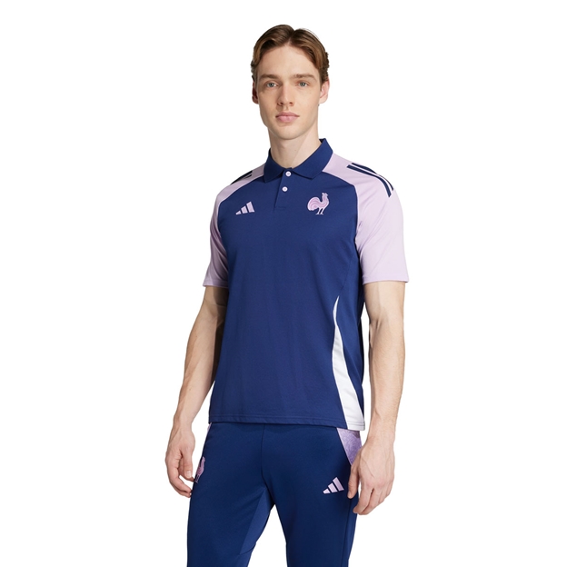France Mens Training Polo 25/26 Blue - Model
