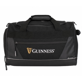 Guinness Cabin Holdall Black - Front View