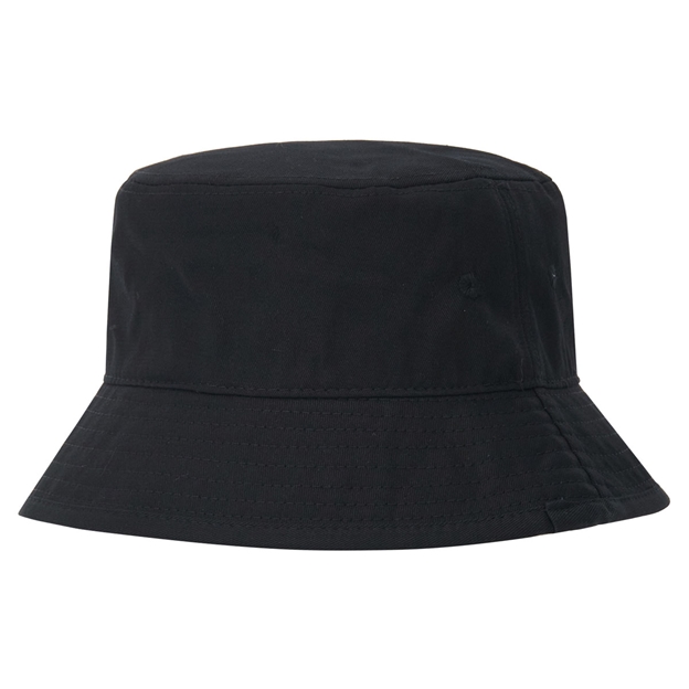 Wales Adults Bucket Hat 26/27 Pantone Black - Back View