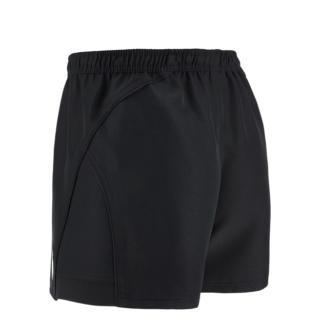 Barbarians Kids Home Rugby Shorts 25/26 Black - Back View
