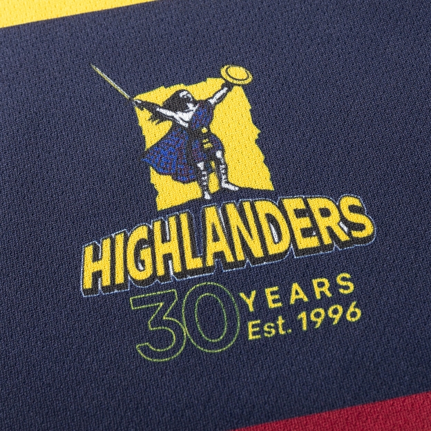 Highlanders Kids Training T-Shirt 26/27 Multi - Highlanders Logo Close-up