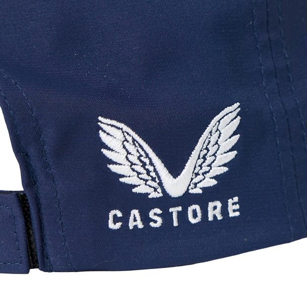 England Adults Club Cap 26/27 Rhodonite - Castore Logo Close-up