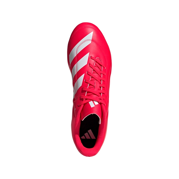adidas Adults RS15 Soft Ground Rugby Boots - Lucid Red