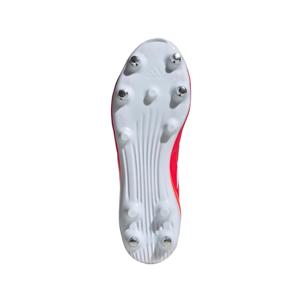 adidas Adults RS15 Soft Ground Rugby Boots - Lucid Red
