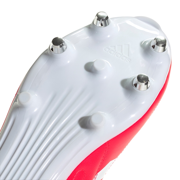 adidas Adults RS15 Soft Ground Rugby Boots - Lucid Red