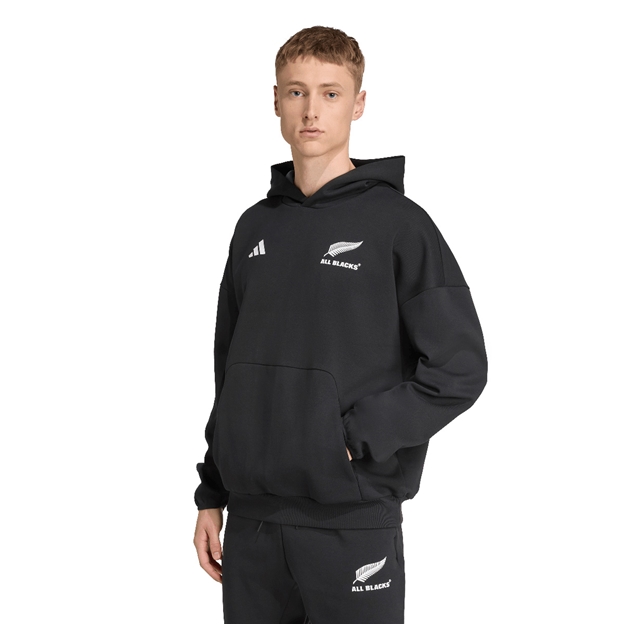 All Blacks Presentation Jacket 25/26 Black - Model Front