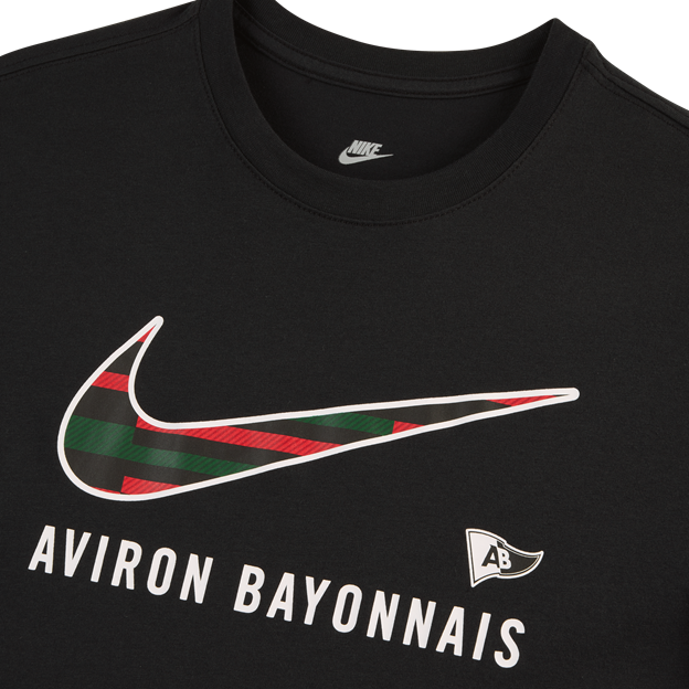 Aviron Bayonnais Adults T-Shirt 26/27 - Black