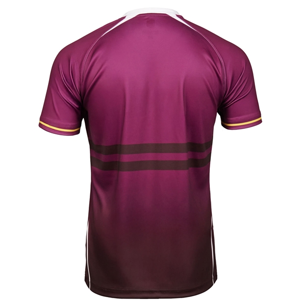 Brisbane Broncos Kids Supporters Shirt 2026 Maroon - Back View