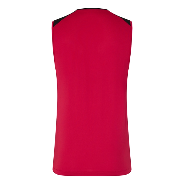 England Mens Performance Vest 26/27 Persian Red - Back