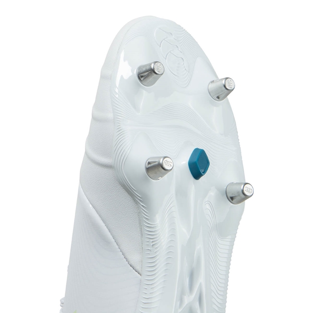 Canterbury Adults Phoenix Genesis Pro Soft Ground Rugby Boots White - Forefoot